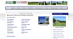 Desktop Screenshot of golfmichigan.net
