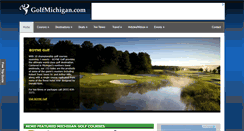 Desktop Screenshot of golfmichigan.com